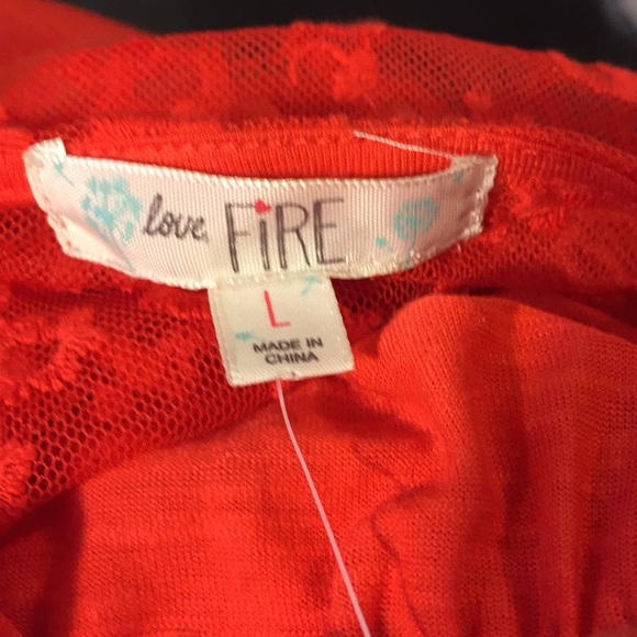 🌻orange love Fire tunic 🌻 - Picture 5 of 6